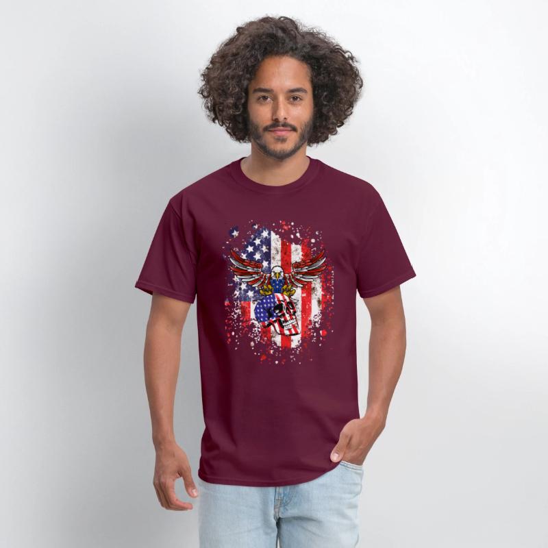 American eagle skull