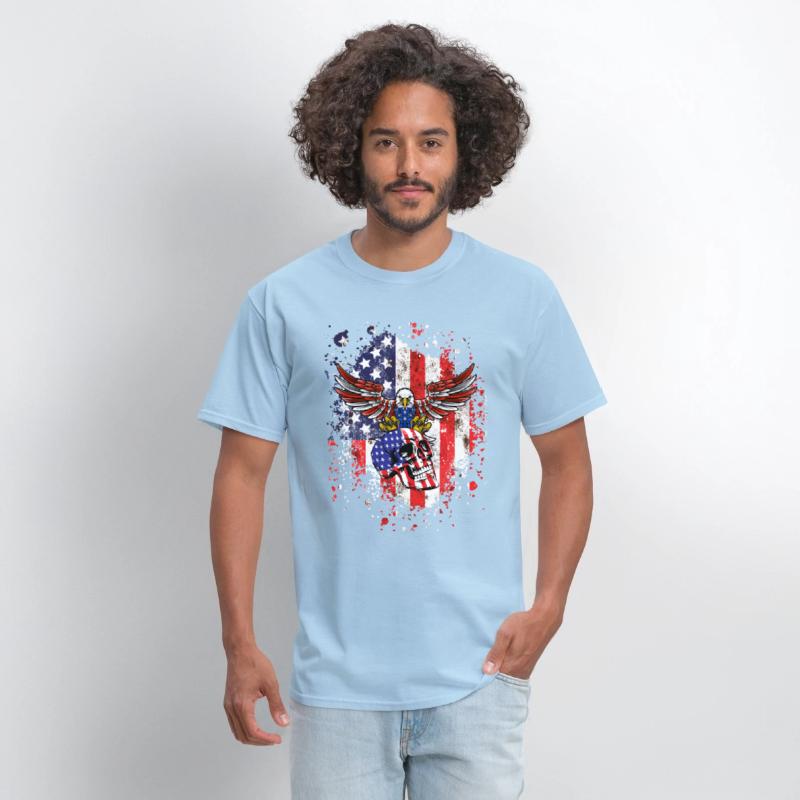 American eagle skull