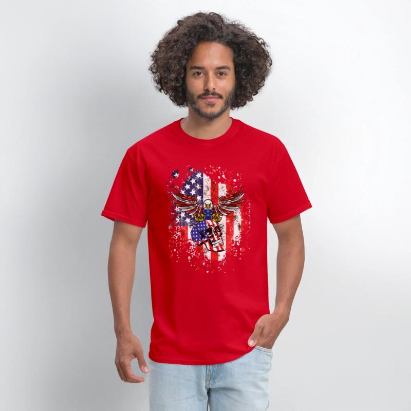 American eagle skull