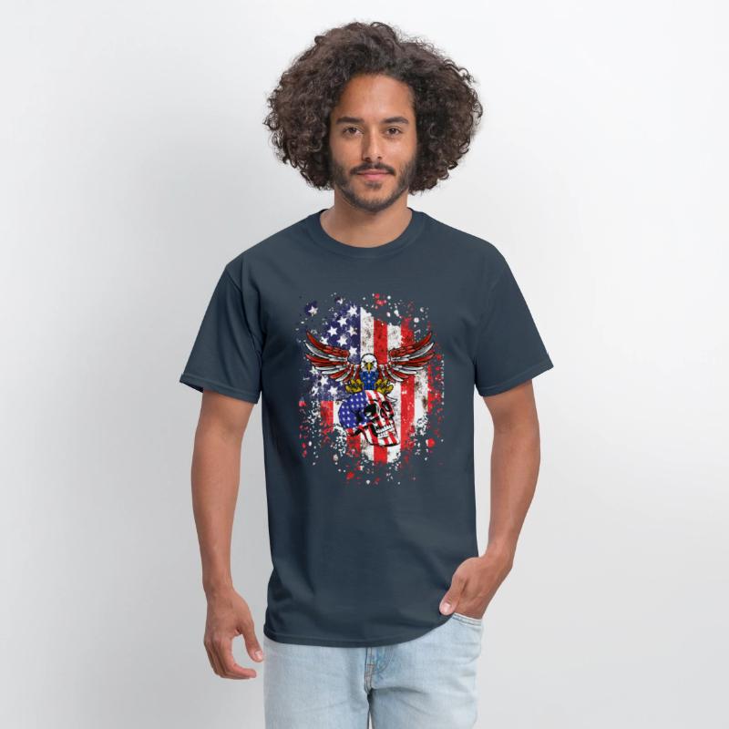 American eagle skull