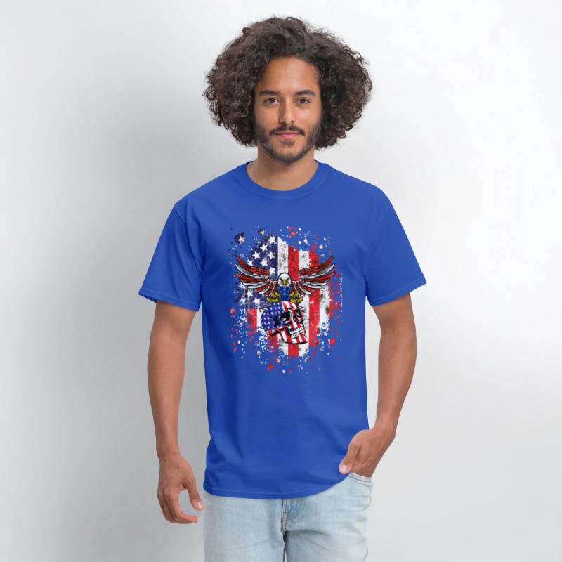 American eagle skull