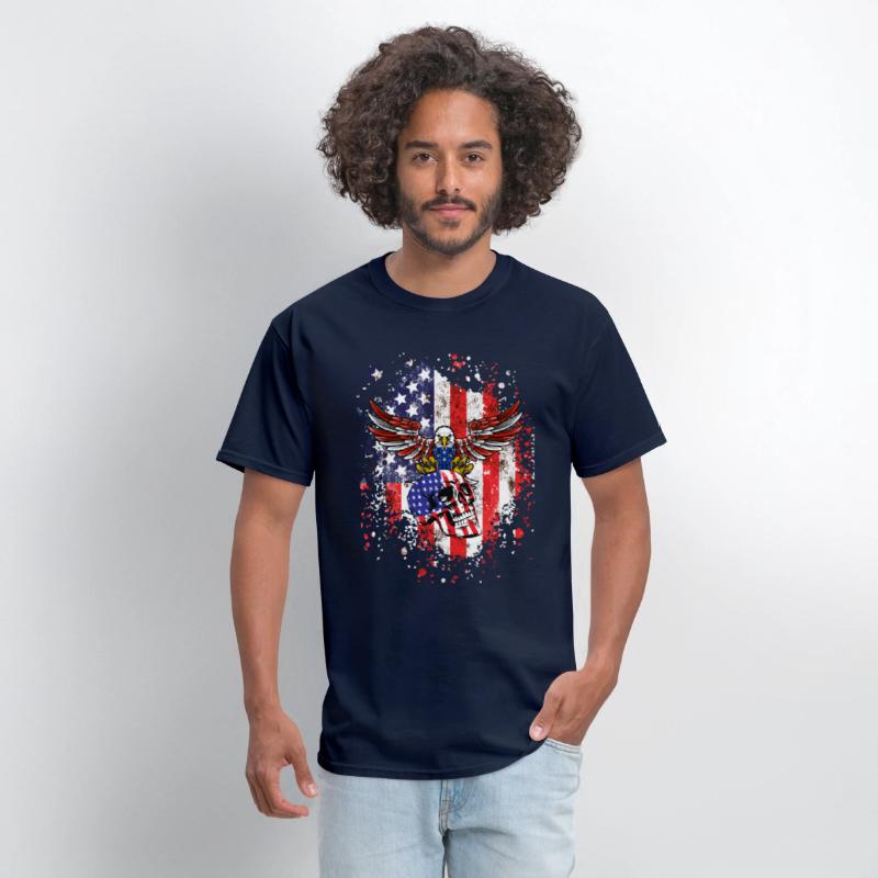 American eagle skull