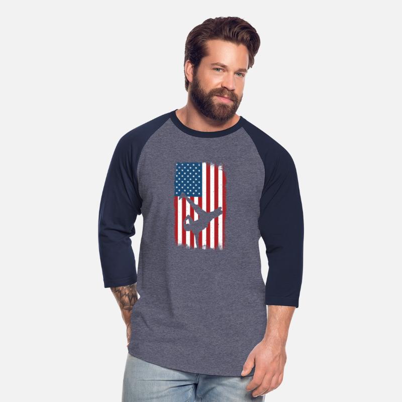 American flag - breakdancing bboy hip hop dance