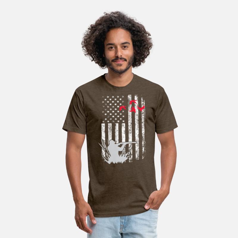 American Flag Patriotic Duck Hunting Waterfowl