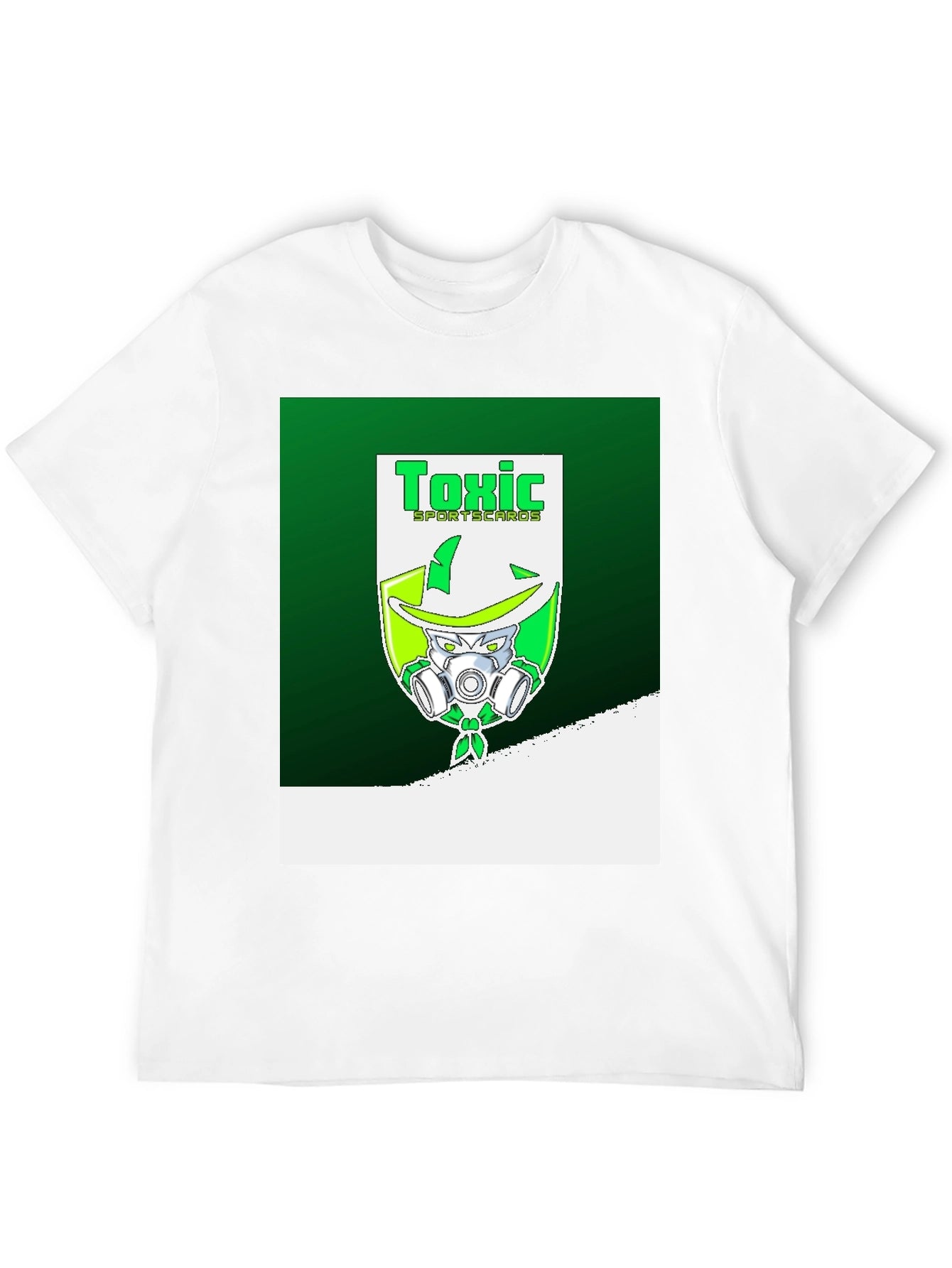Toxic Sportscards T-Shirt: Green Graphic Tee