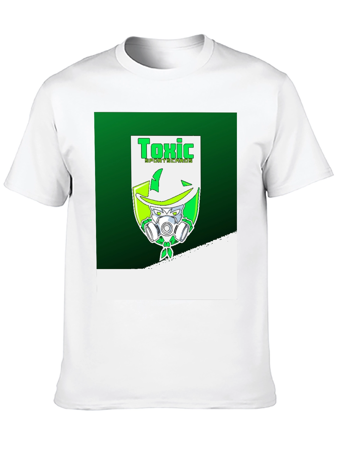 Toxic Sportscards T-Shirt: Green Graphic Tee