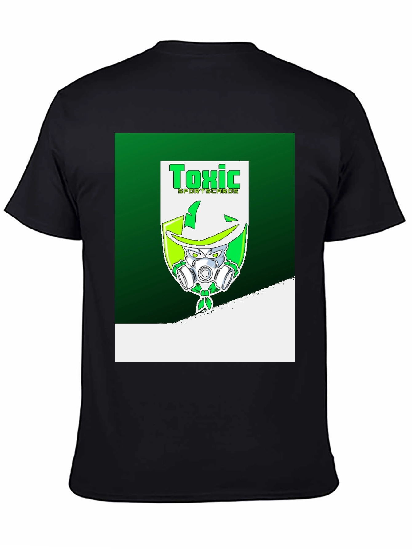 Toxic Sportscards T-Shirt: Green Graphic Tee