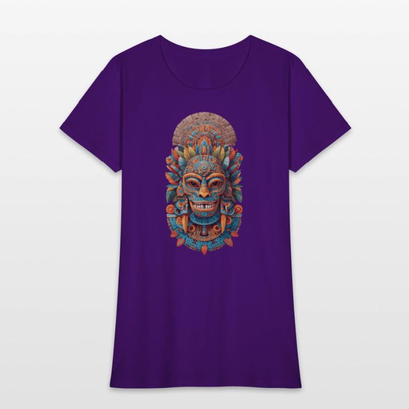 Ancient Maya Aztec Totem