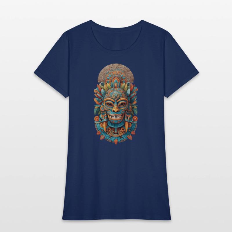 Ancient Maya Aztec Totem