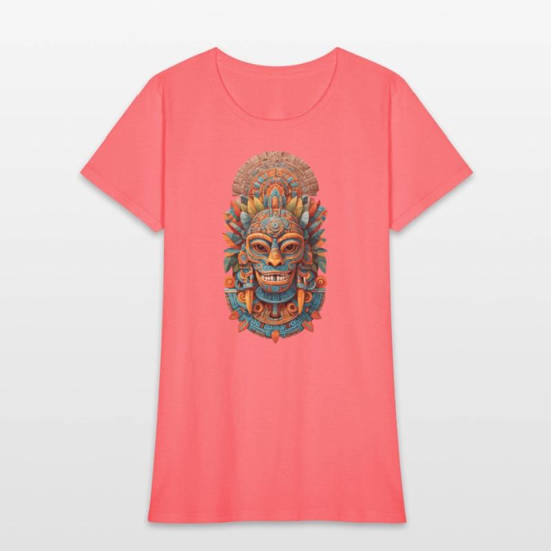 Ancient Maya Aztec Totem