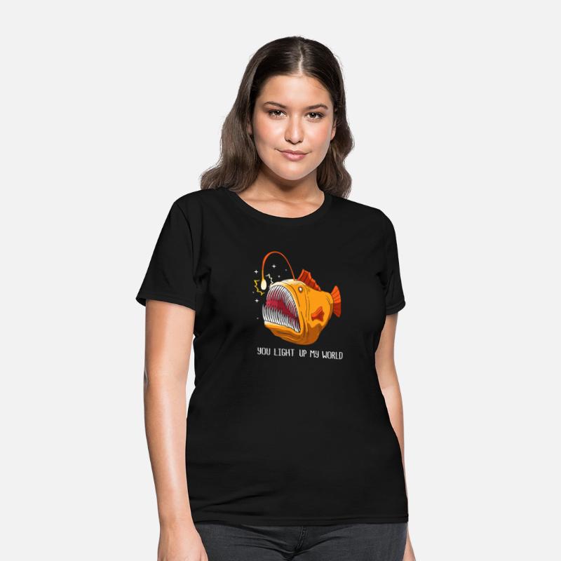 Angler Fish Fisherman Deep Sea