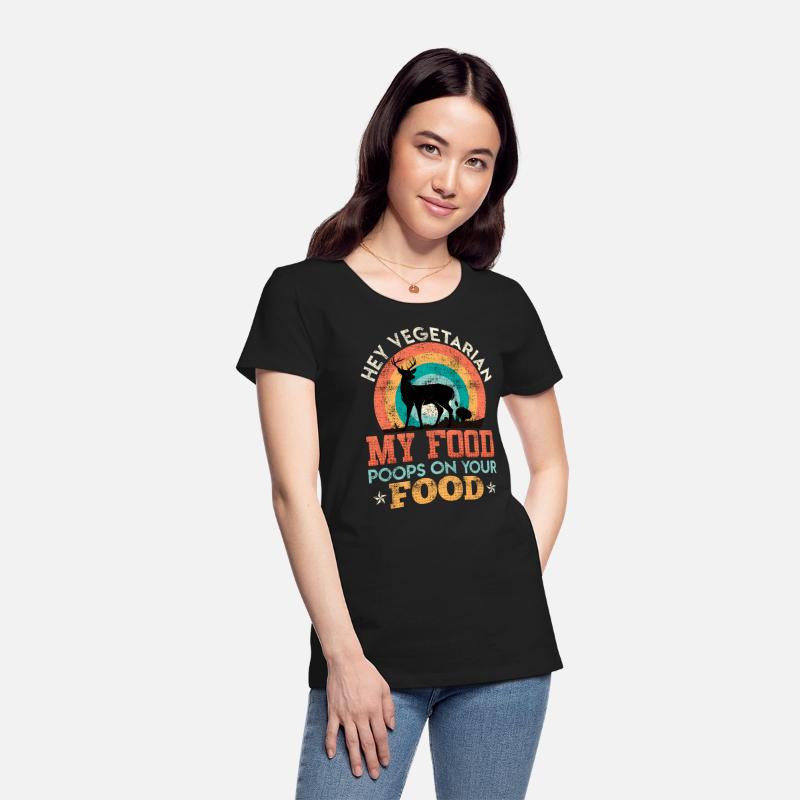 Anti Vegan MY FOOD POOPS ON YOUR FOOD Meat Lover