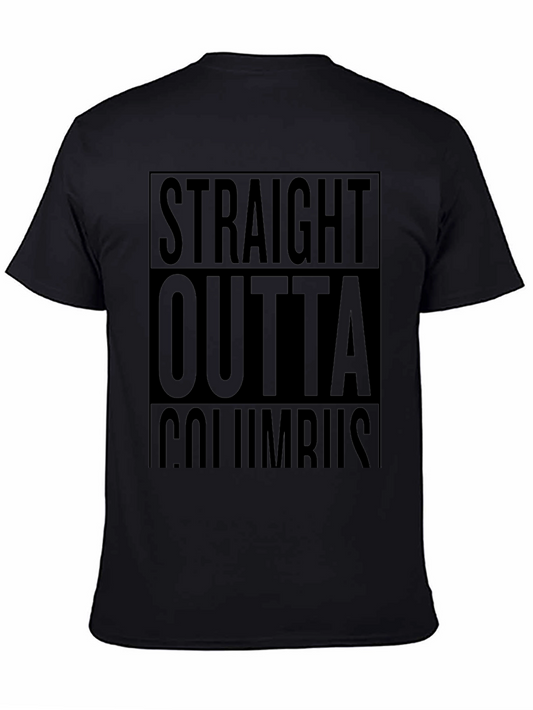 Straight Outta Columbus Graphic T-Shirt