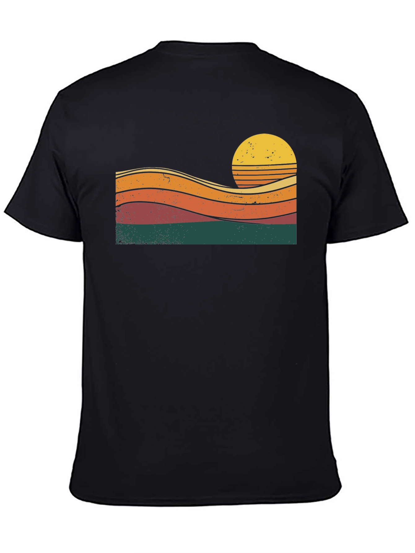 Retro Sunset Graphic T-Shirt