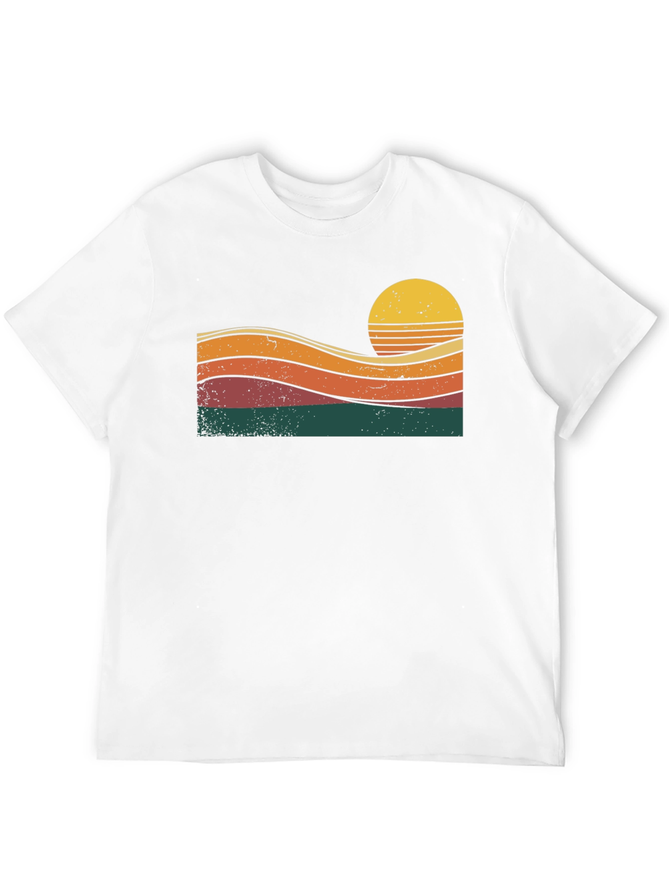 Retro Sunset Graphic T-Shirt