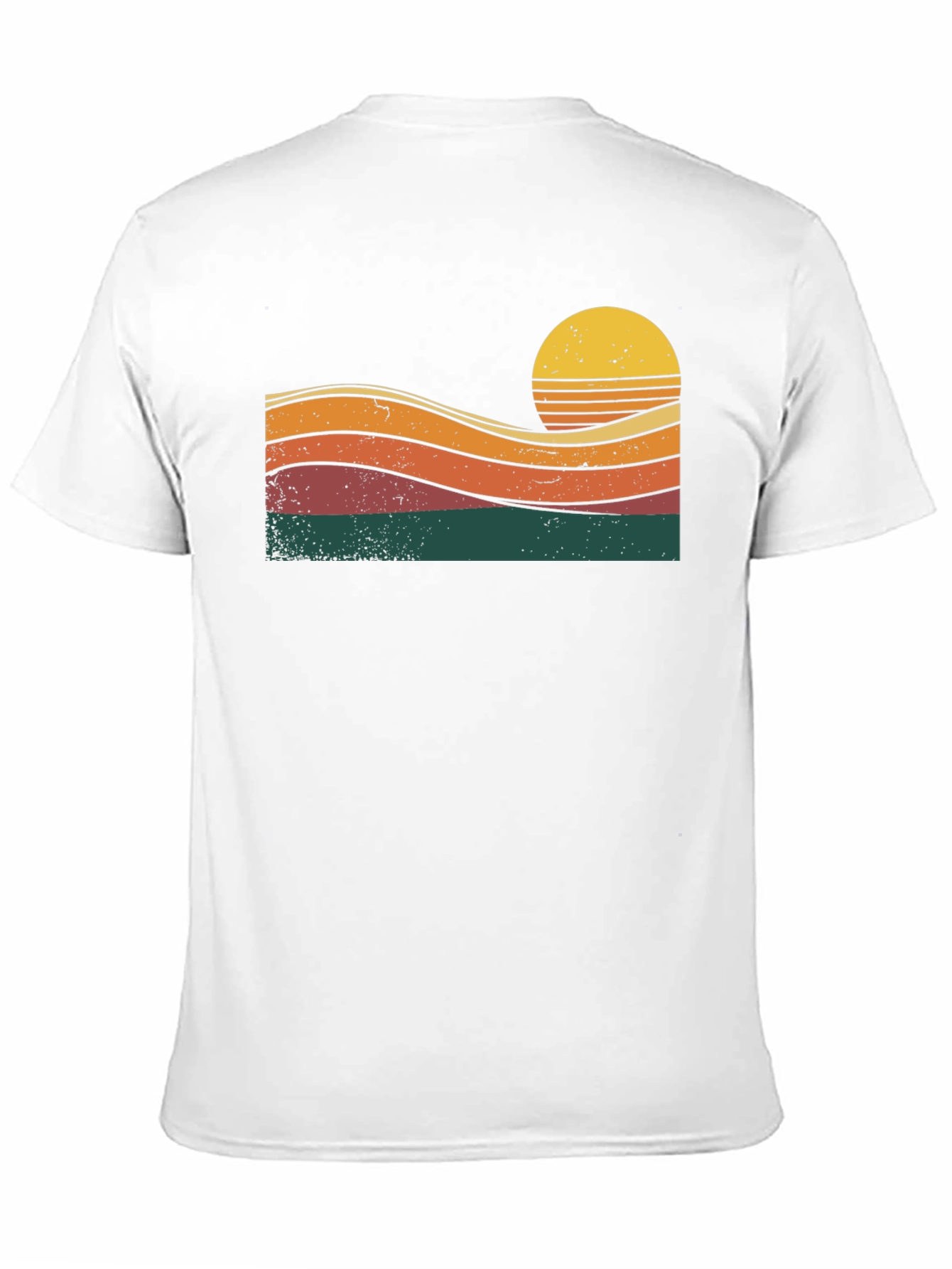 Retro Sunset Graphic T-Shirt