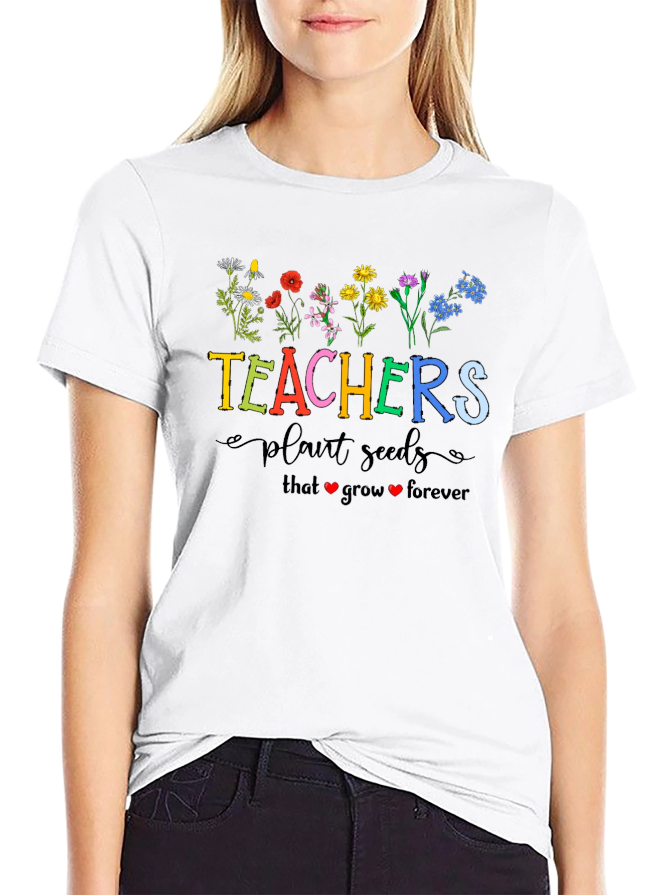 Teachers Plant Seeds Graphic Tee