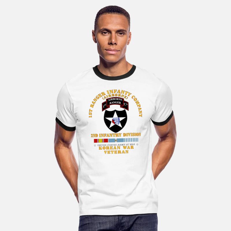 Army 1st Ranger Inf Company 2nd ID w KOREA SVC