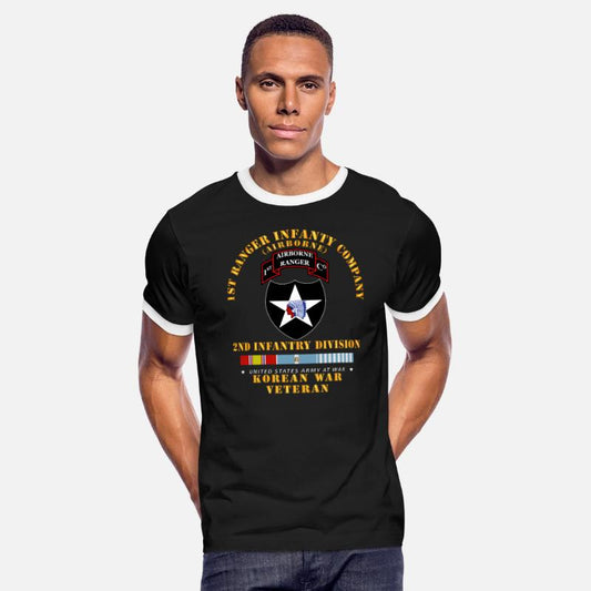 Army 1st Ranger Inf Company 2nd ID w KOREA SVC