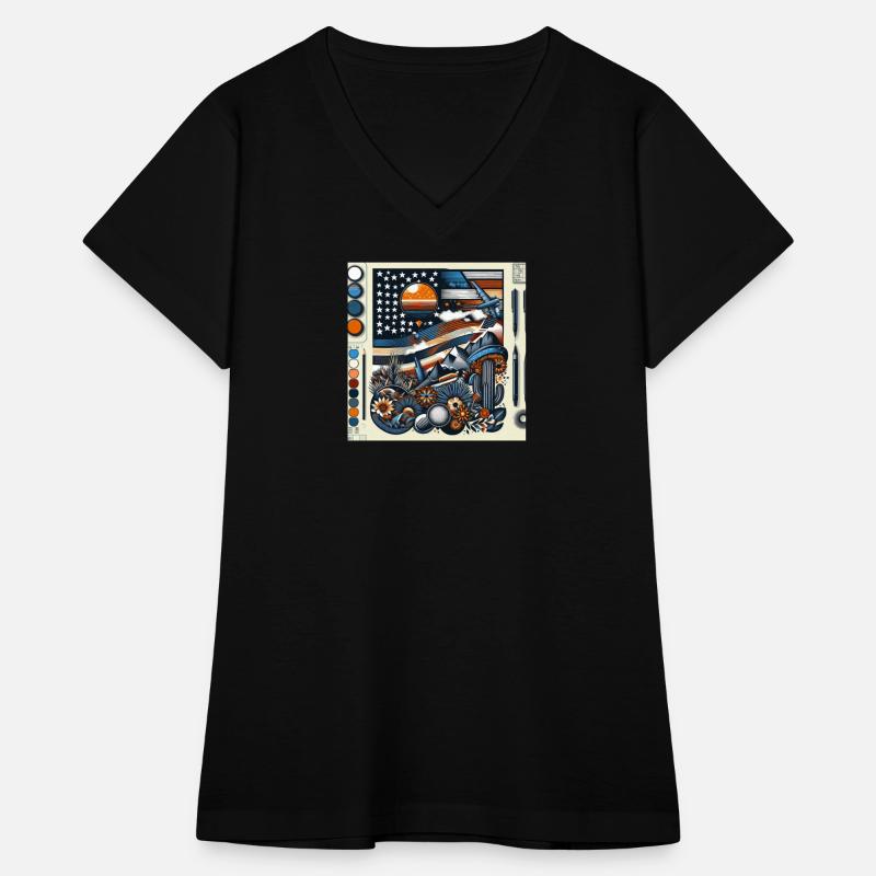 Astronaut and Mountain Adventure Illustration