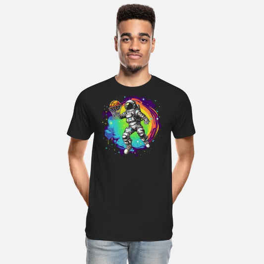 Astronaut Basketball Outerspace Basketball Player