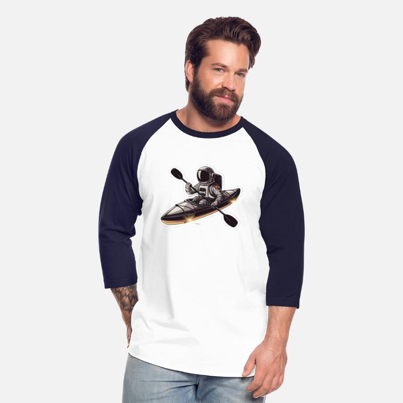 Astronaut Kayaker Boat Kayaking Paddling gift idea