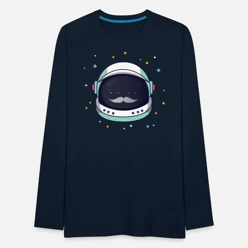Astronaut Loves Mustache