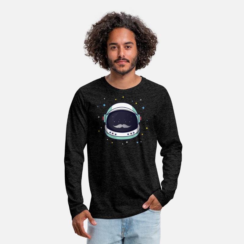 Astronaut Loves Mustache