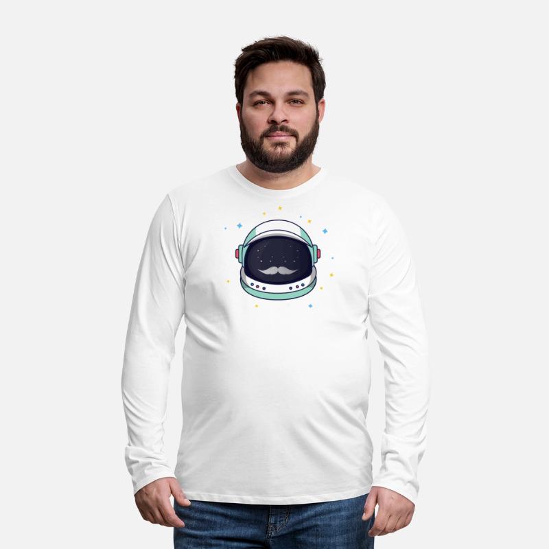 Astronaut Loves Mustache