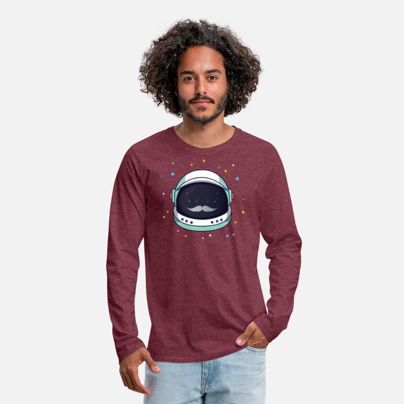 Astronaut Loves Mustache