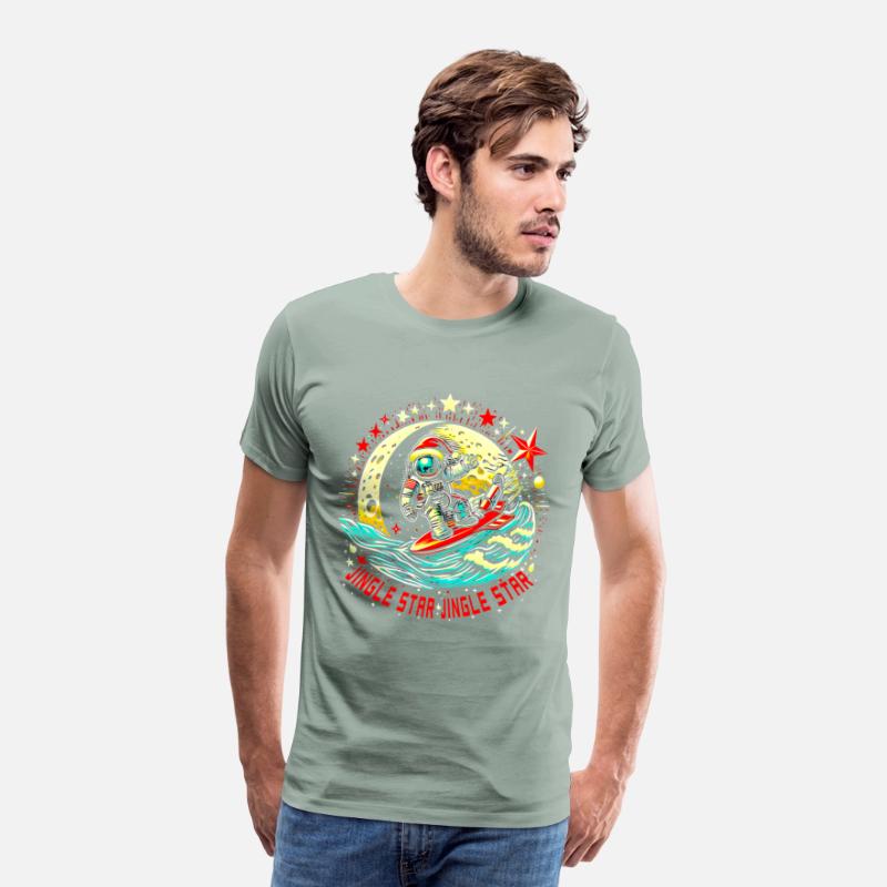 Astronaut Santa Xmas Space Lovers Unique Gift