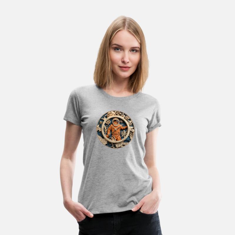 Astronaut Time Travel Circle Gift