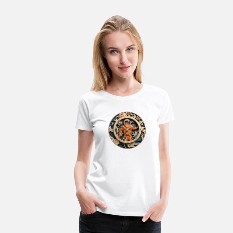 Astronaut Time Travel Circle Gift