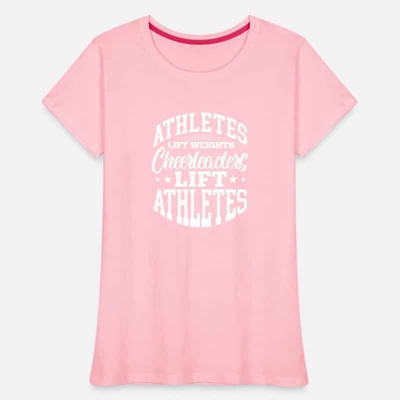 Athletes Lift Weights Cheerleaders Lift Athletes