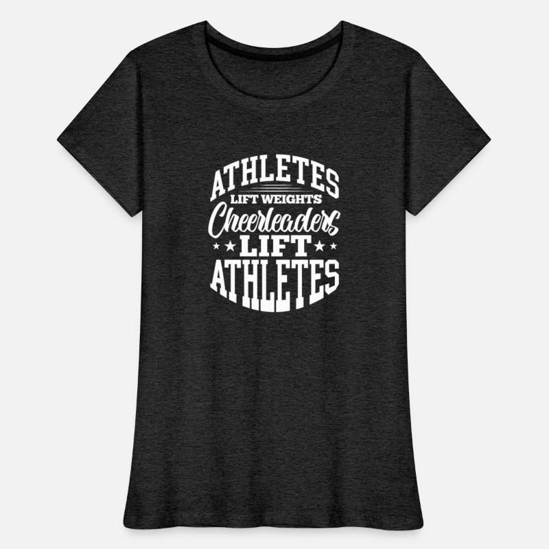 Athletes Lift Weights Cheerleaders Lift Athletes