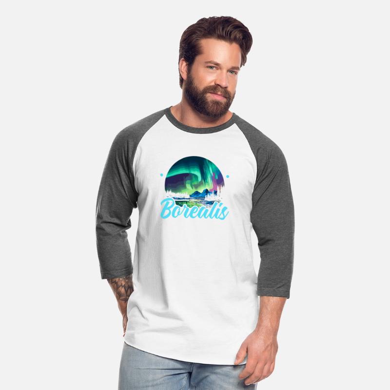 Aurora Borealis Dark Sky Nature Light Display