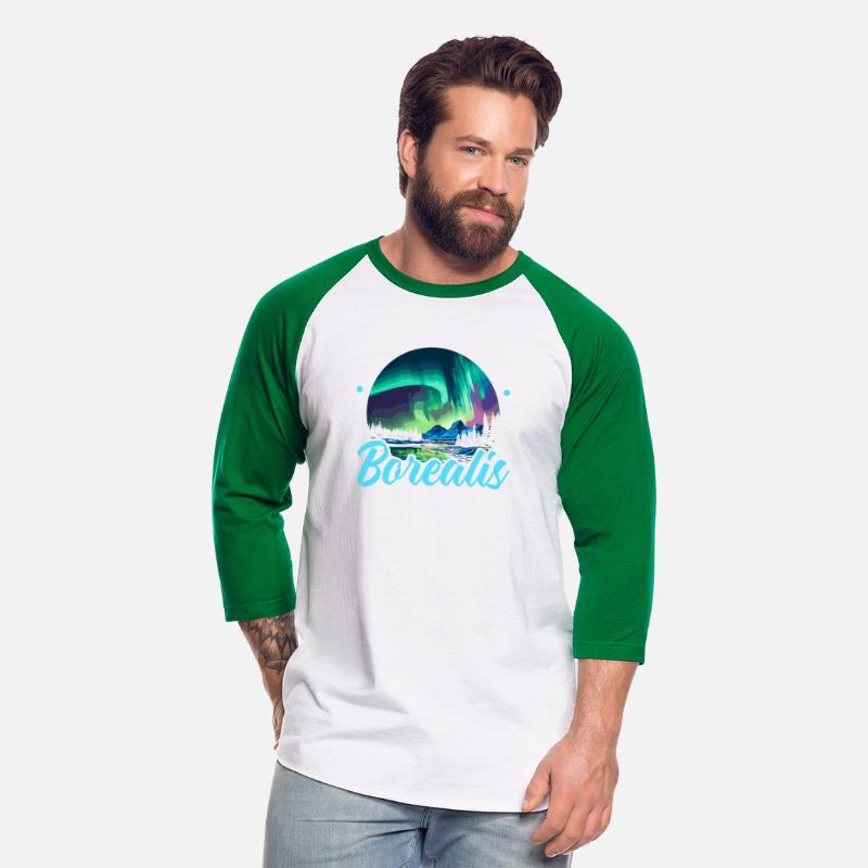 Aurora Borealis Dark Sky Nature Light Display