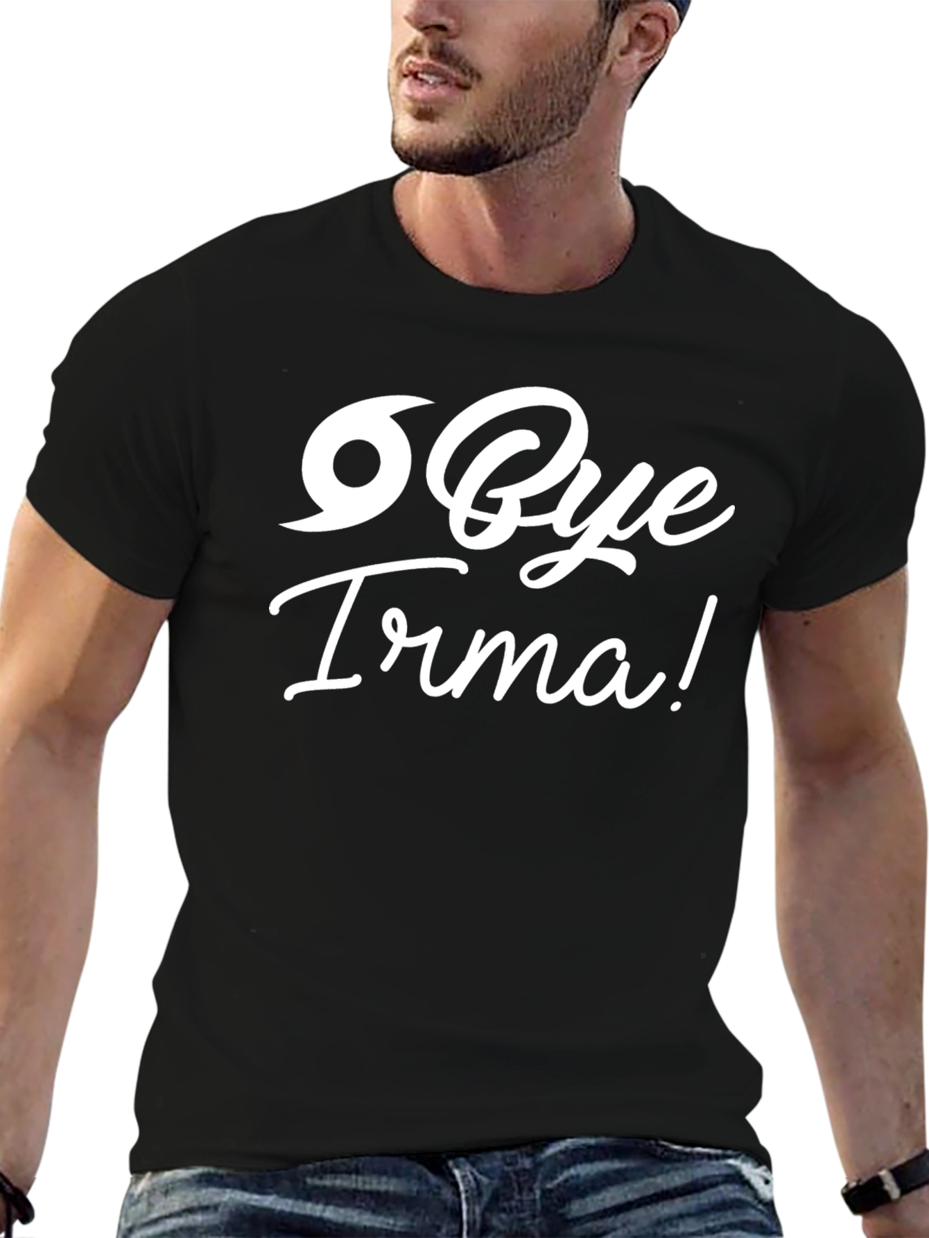 Bye Irma Black T-Shirt