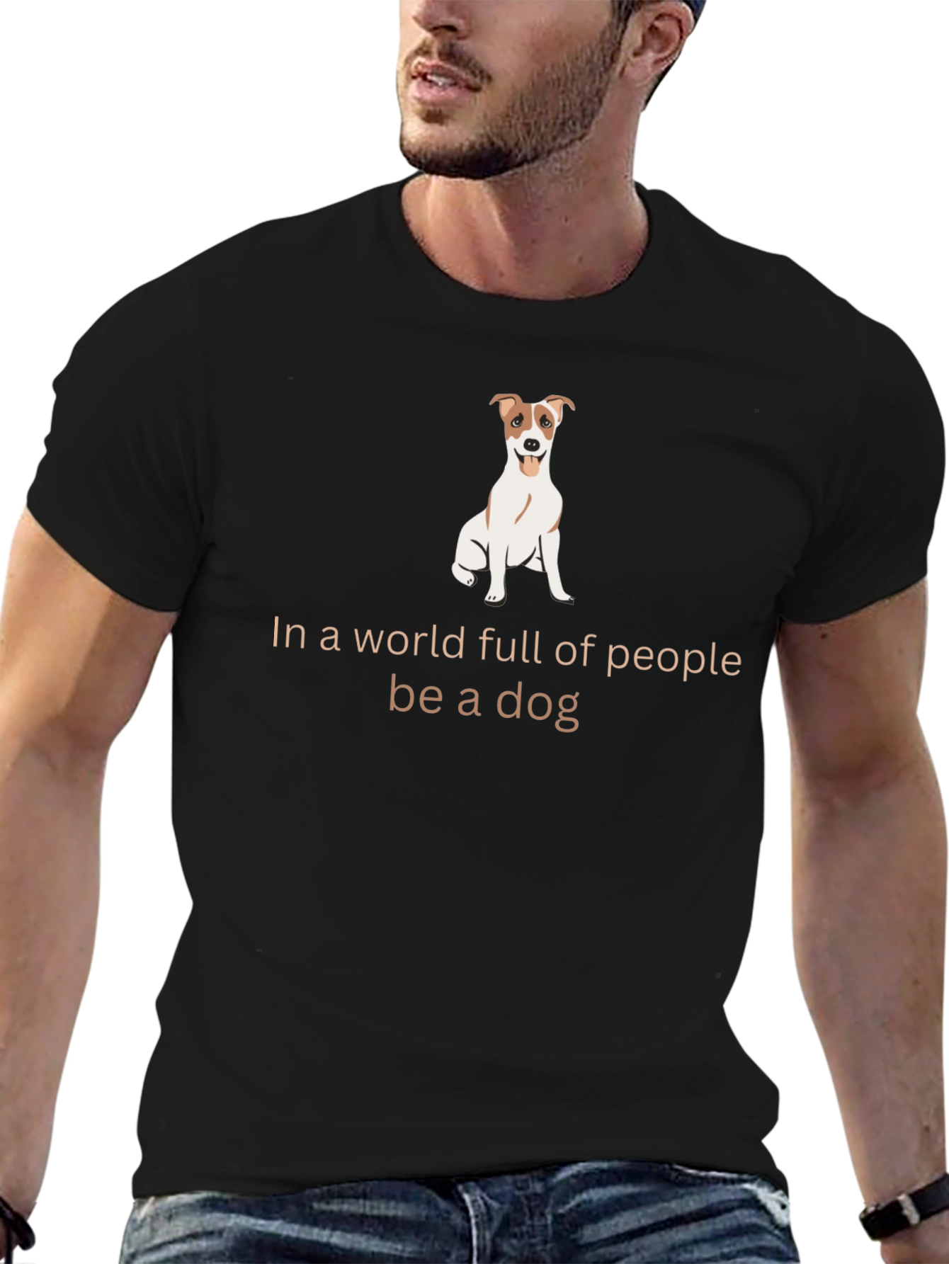 Be a Dog Graphic T-Shirt - Unisex
