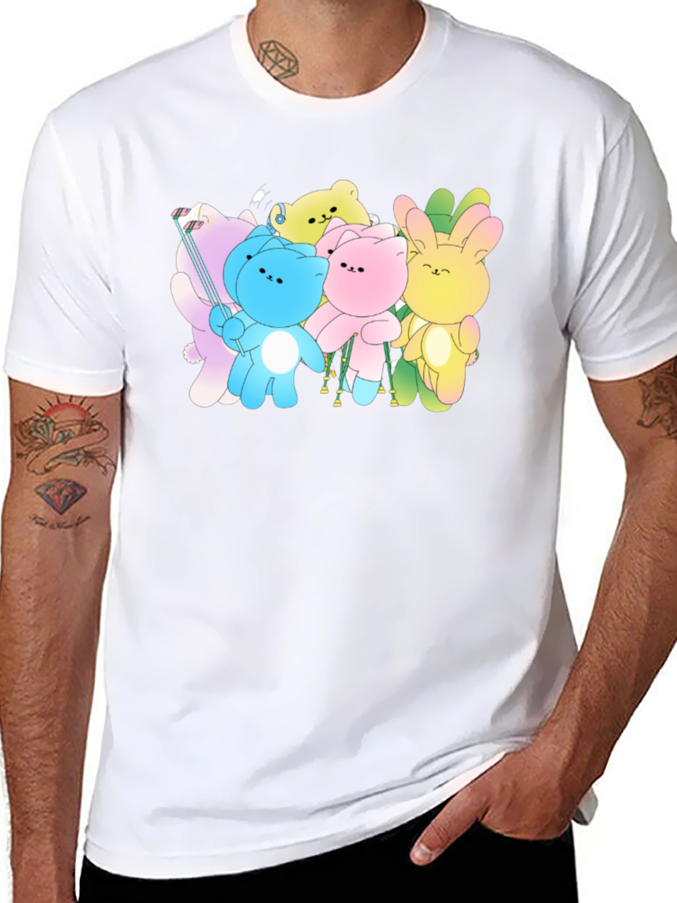 Cute Cartoon Animal T-Shirt