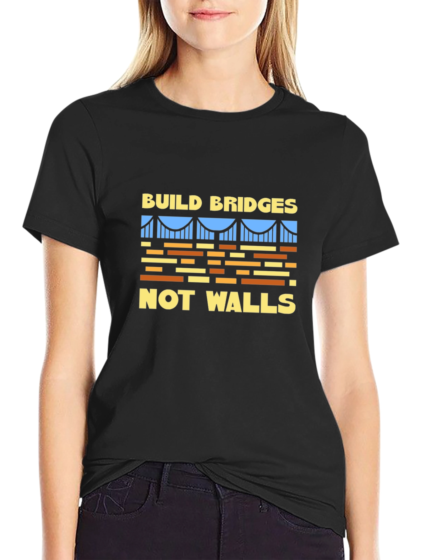 Build Bridges T-Shirt - Activist Tee