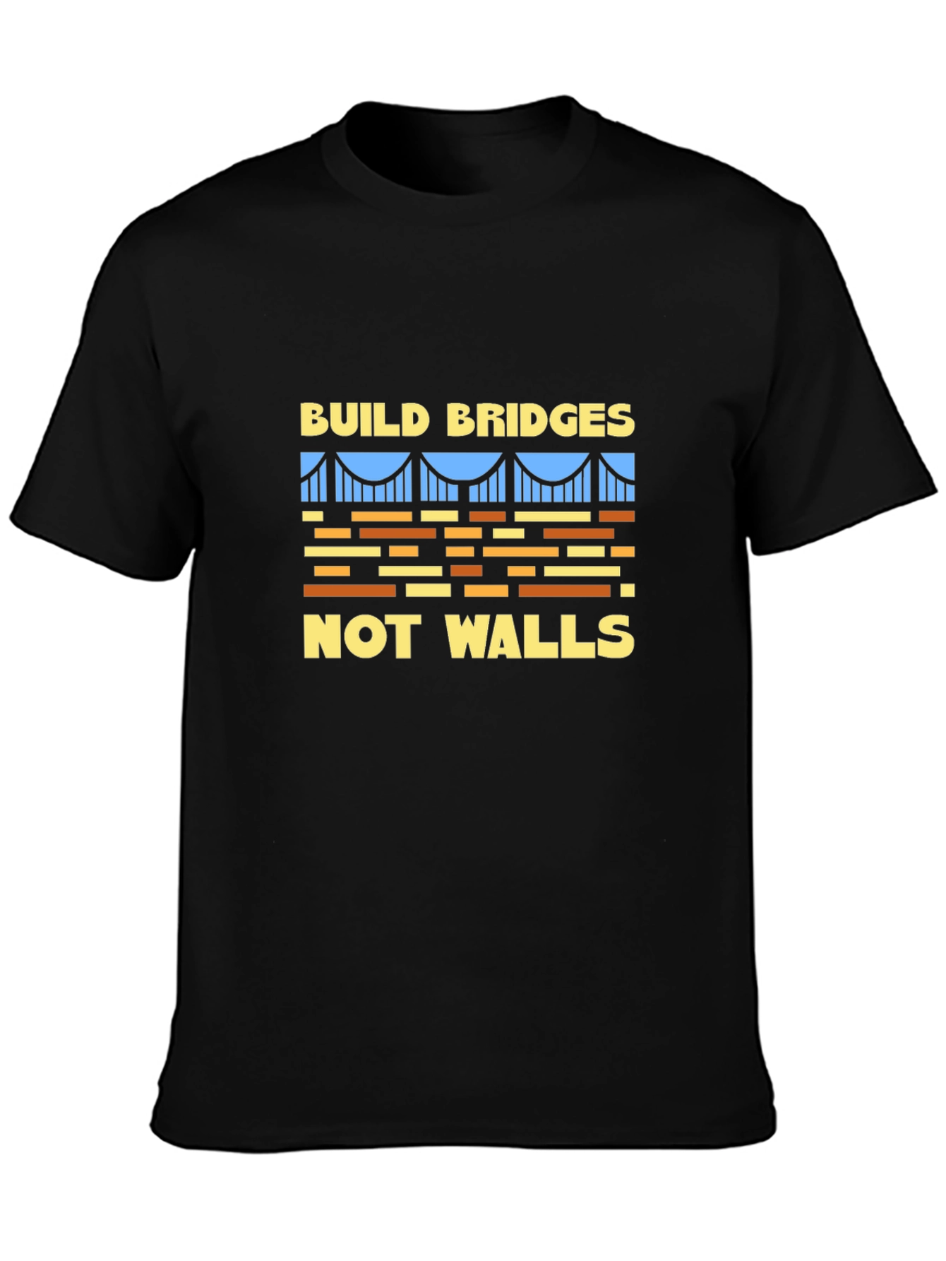 Build Bridges T-Shirt - Activist Tee
