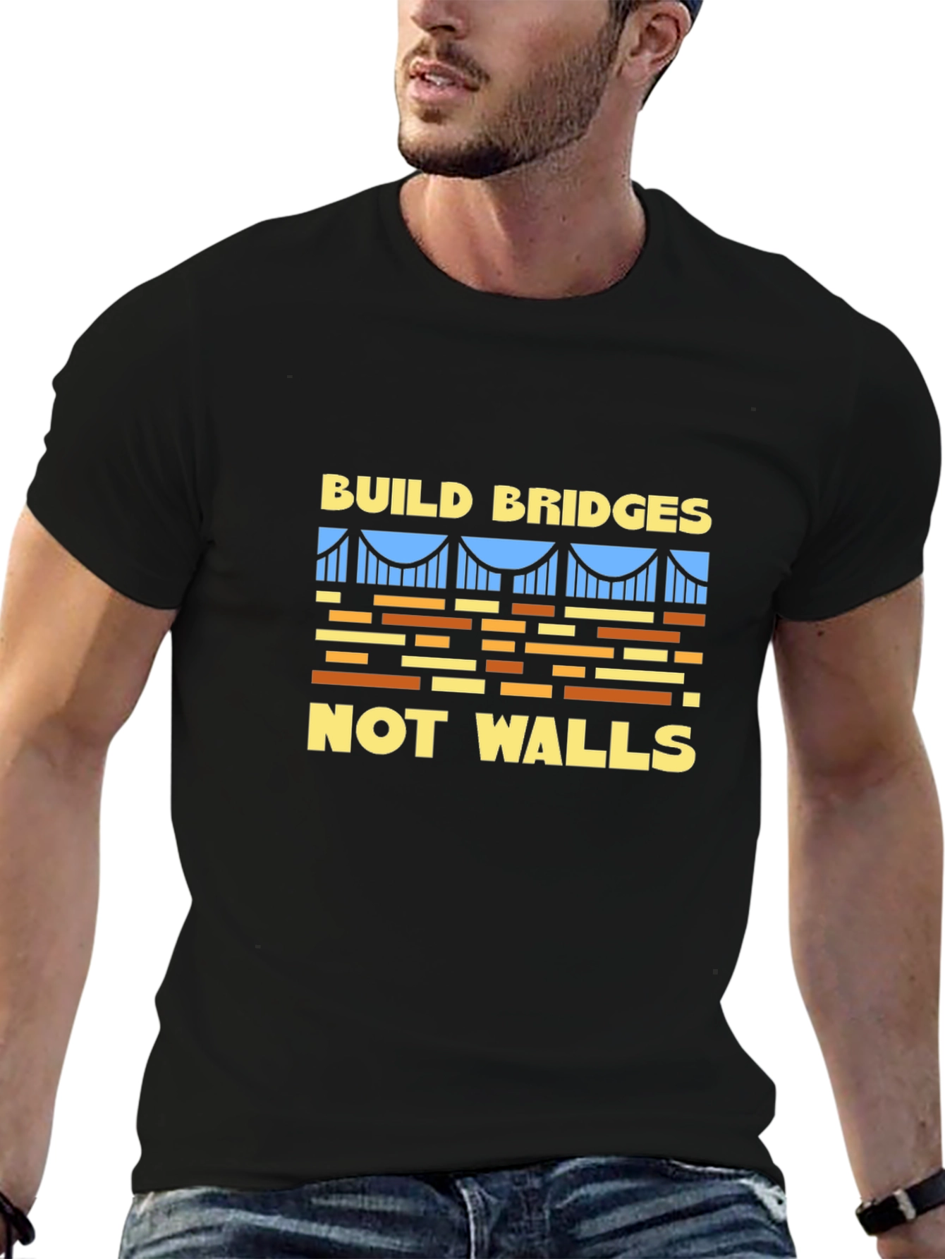 Build Bridges T-Shirt - Activist Tee