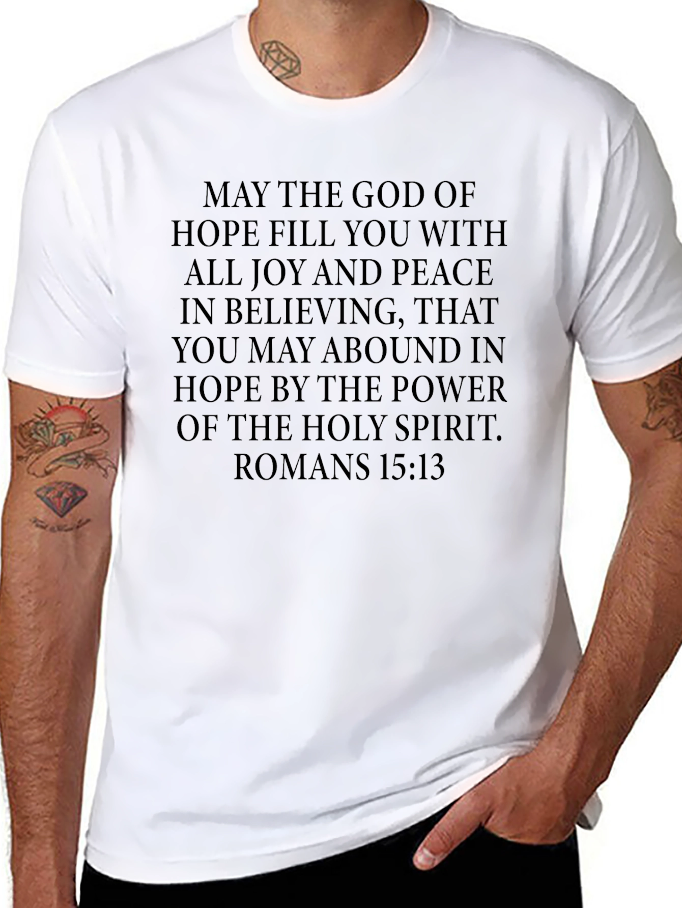 Romans 15:13 Christian T-Shirt
