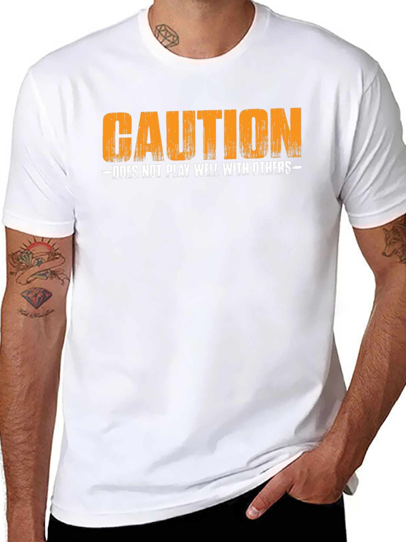 Caution: Does Not Play Well With Others T-Shirt