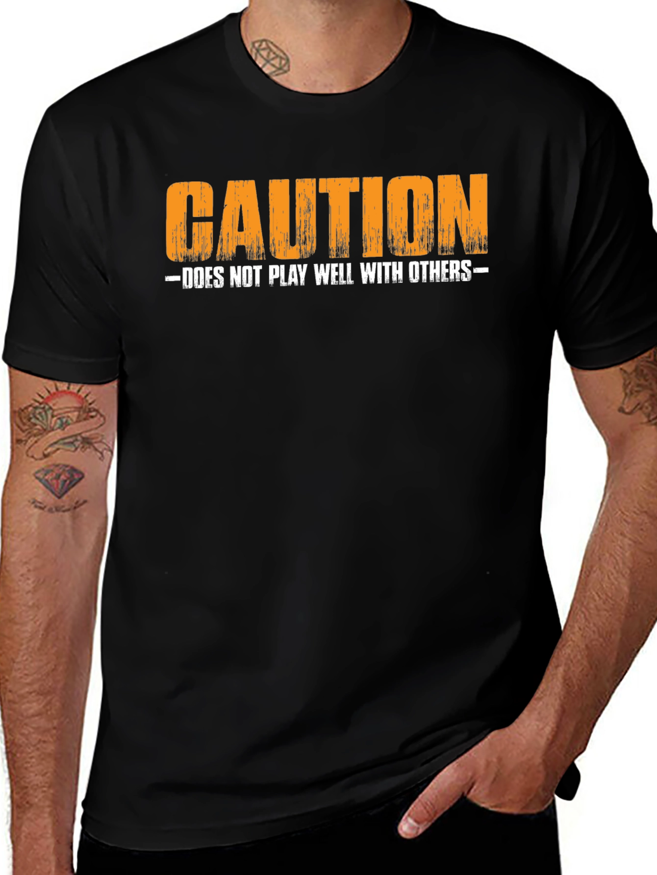 Caution: Does Not Play Well With Others T-Shirt