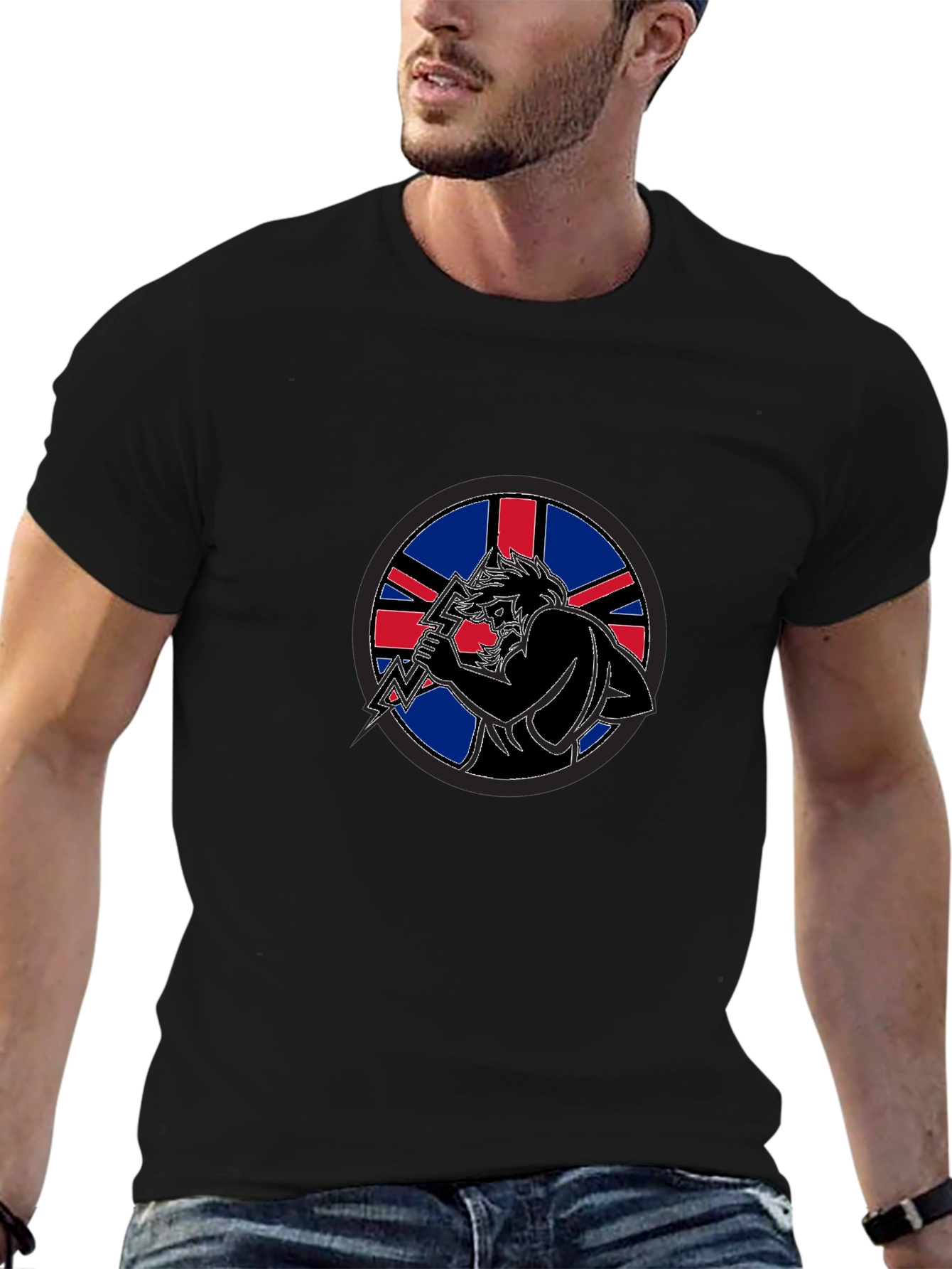 British Rocker Tee - Union Jack Design