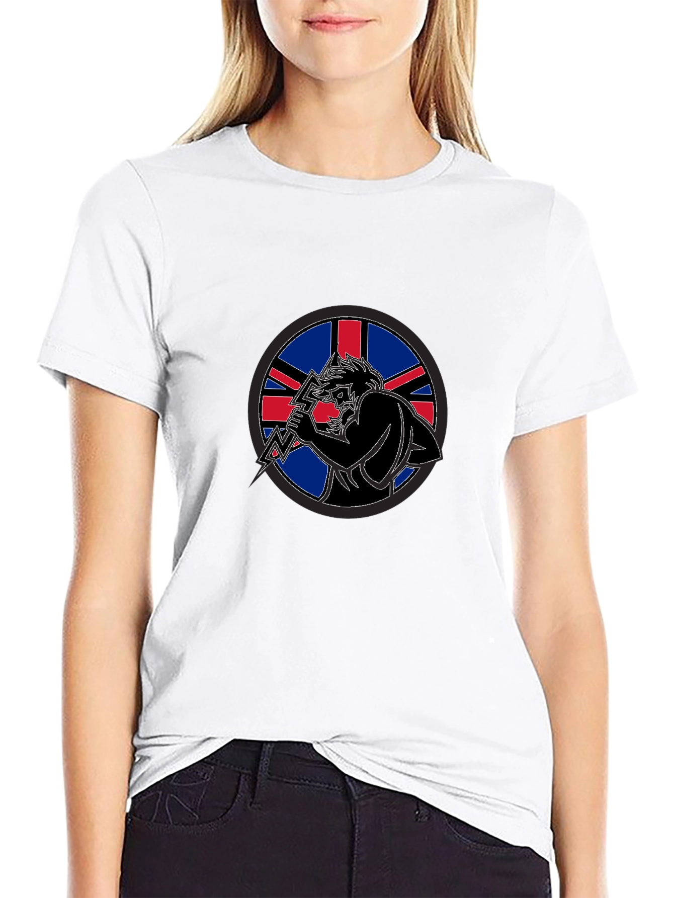 British Rocker Tee - Union Jack Design