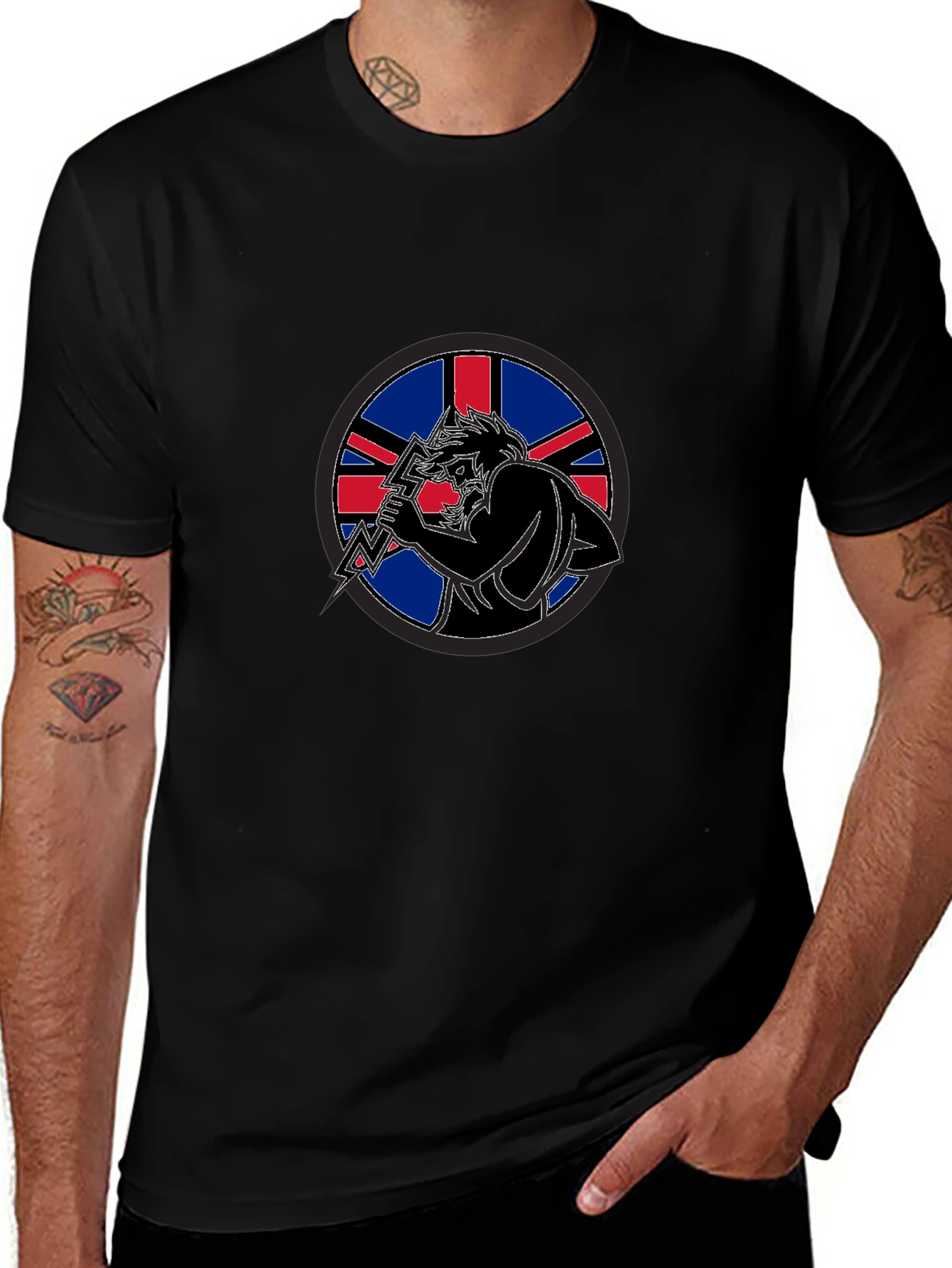 British Rocker Tee - Union Jack Design