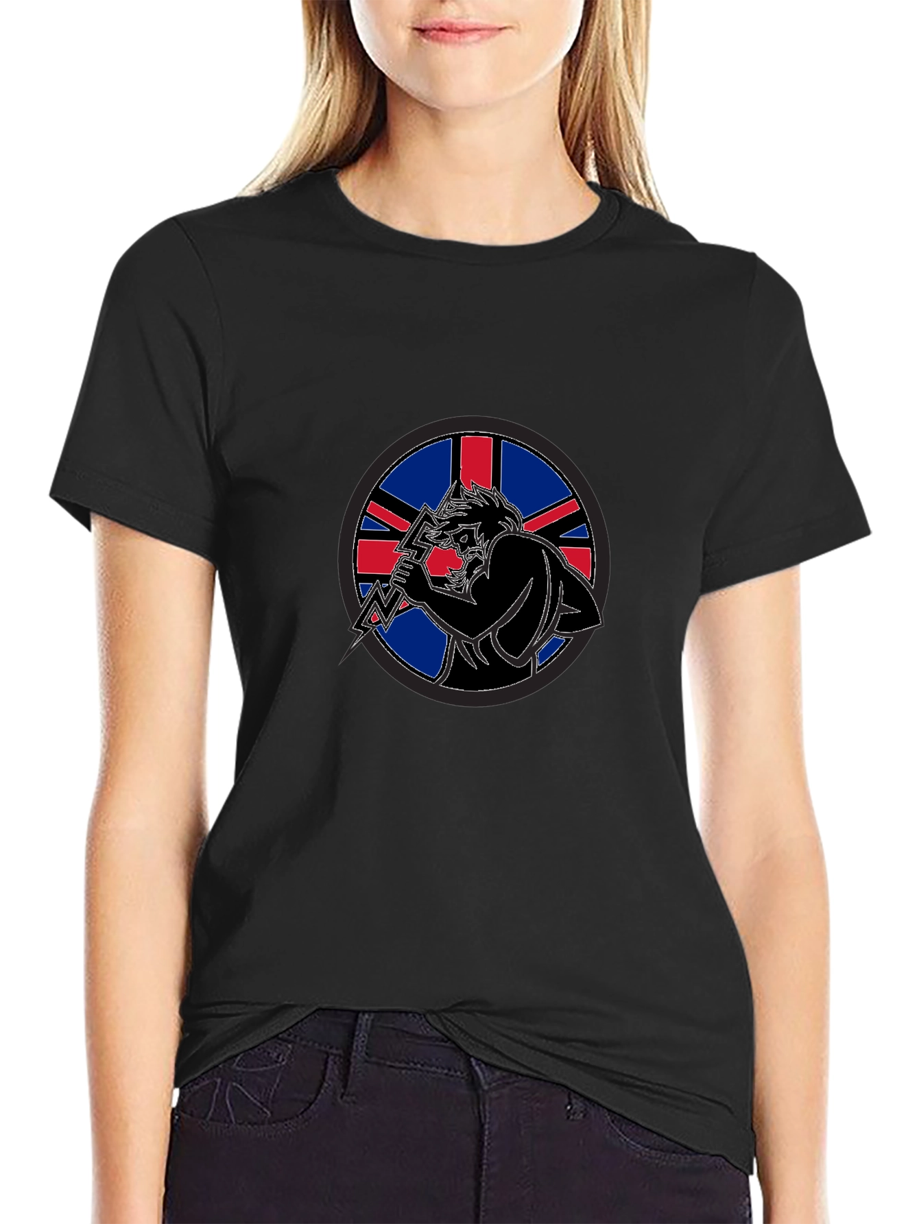 British Rocker Tee - Union Jack Design